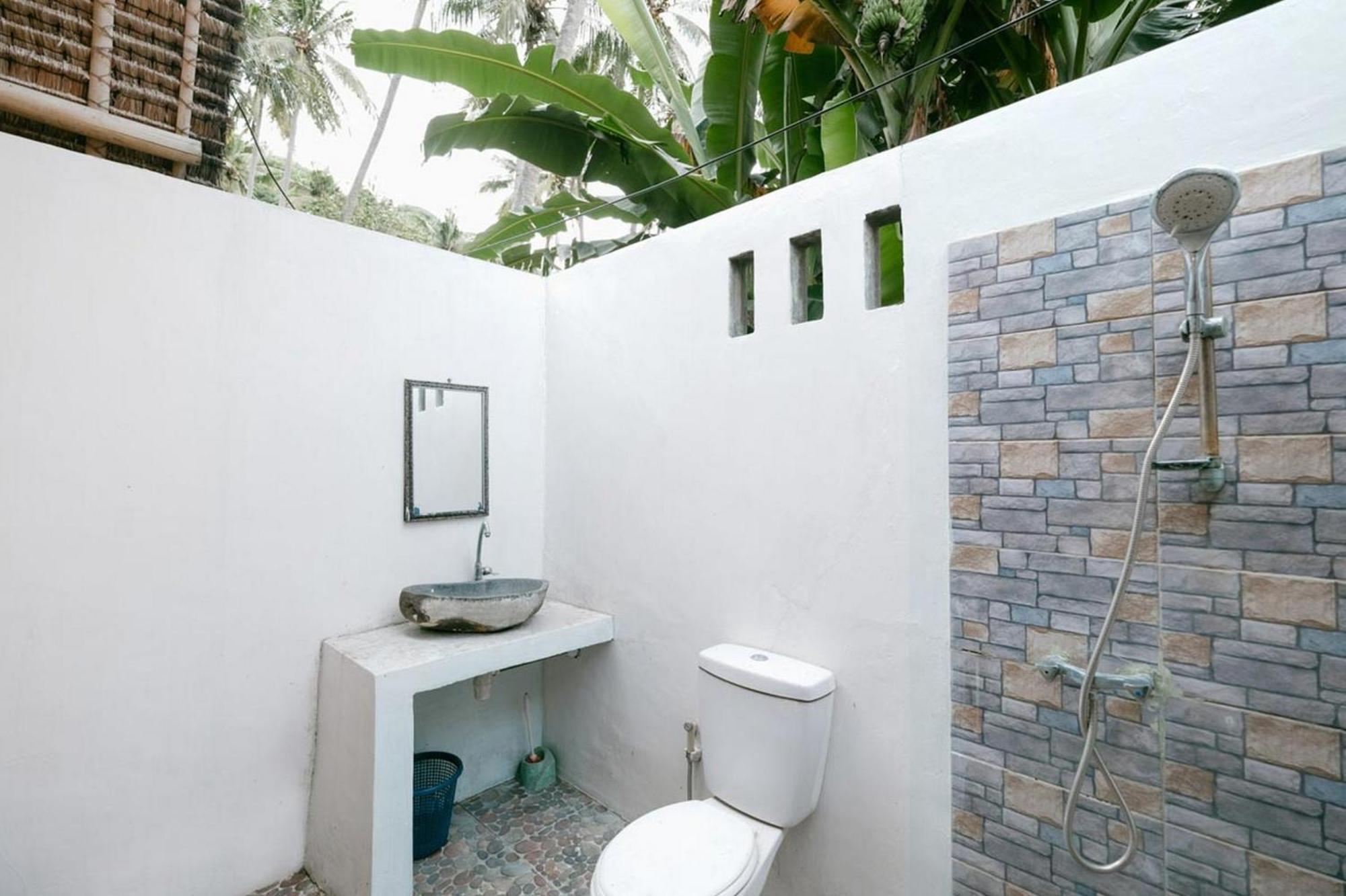 Cici Bungalow Senggigi Mangsit Extérieur photo